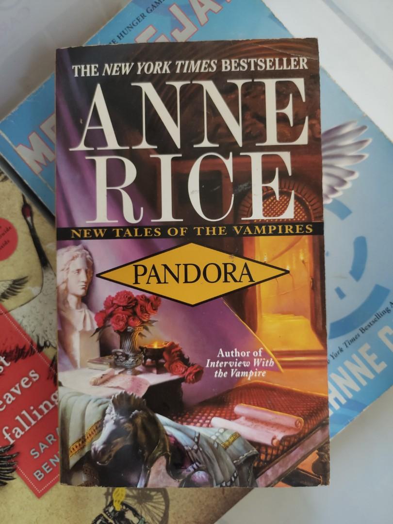 Pandora by Anne Rice, Hobbies & Toys, Books & Magazines, Fiction & Non ...