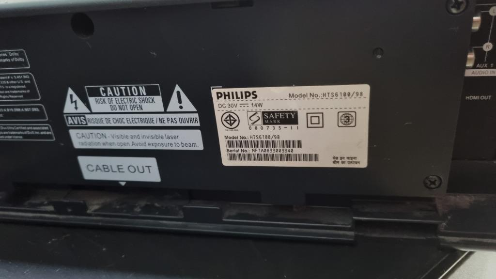 Philips hts6100 price discount