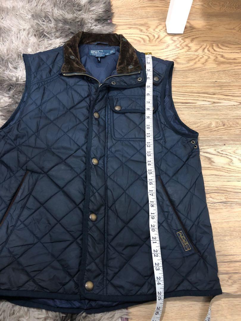 Polo Ralph Lauren Men's Navy Quilted Vest