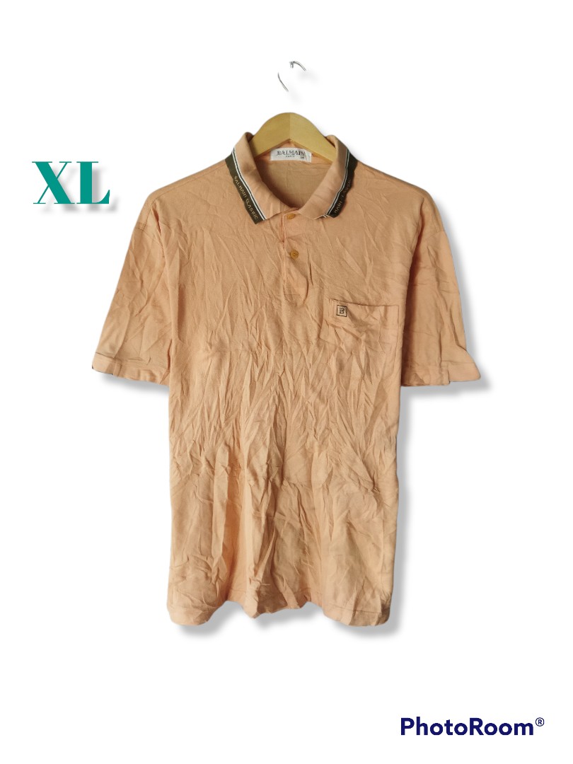 Poloshirt Balmain paris, Fesyen Pria 