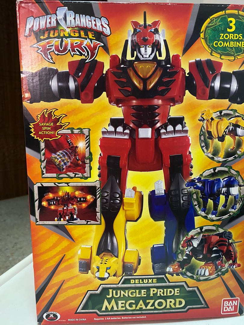 Power Rangers Jungle Fury – Jungle Master Megazord Deluxe, Bandai Occasion