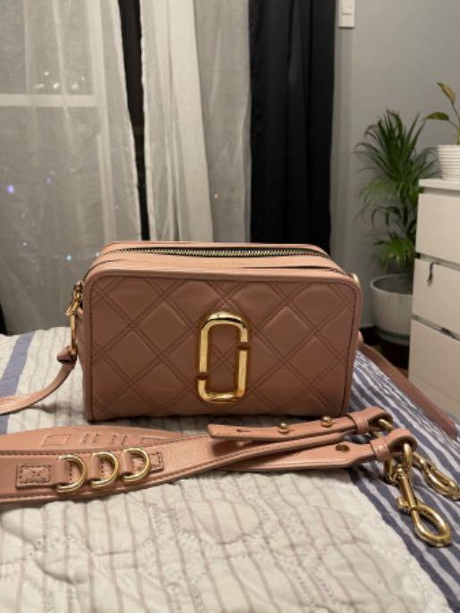 Marc Jacobs The Quilted Softshot 21, Luxury, Bags & Wallets on Carousell