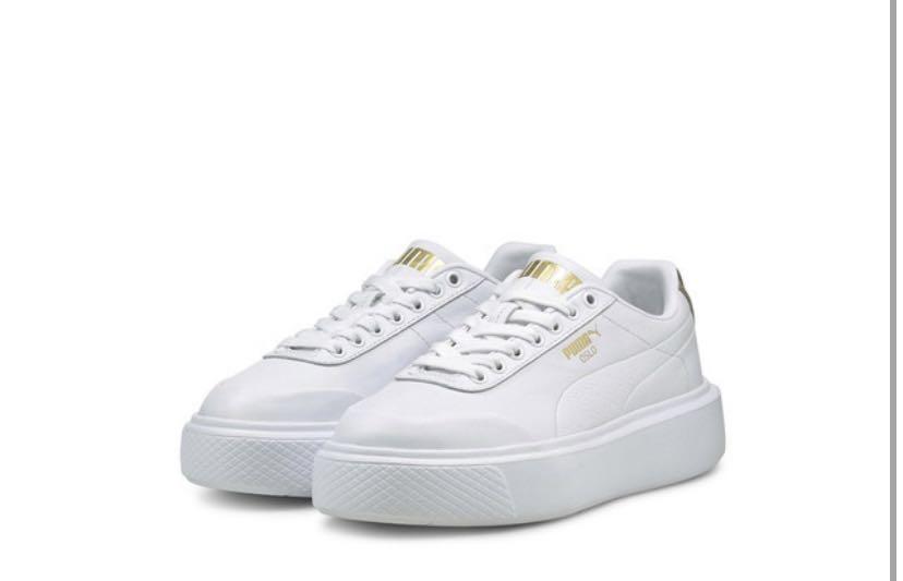 Puma Oslo Maja Clean Metal Trainers Wanita 03 12, Fesyen Wanita, Sepatu di  Carousell