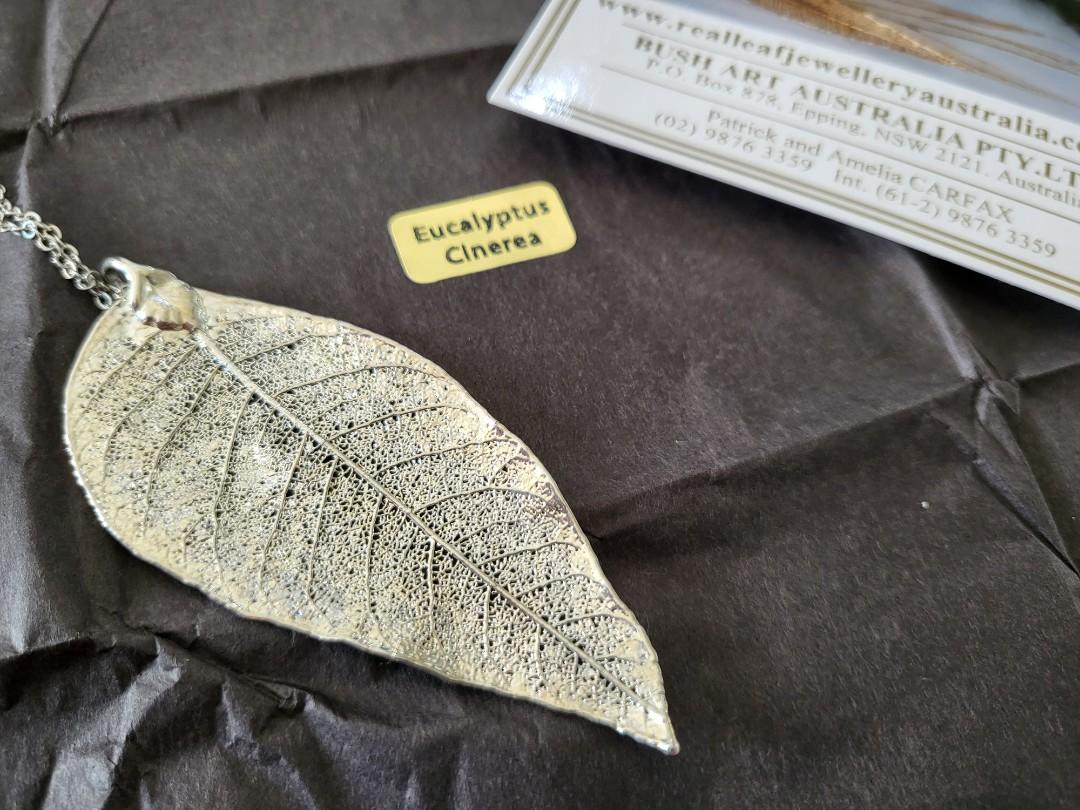 Real leaf pendant discount