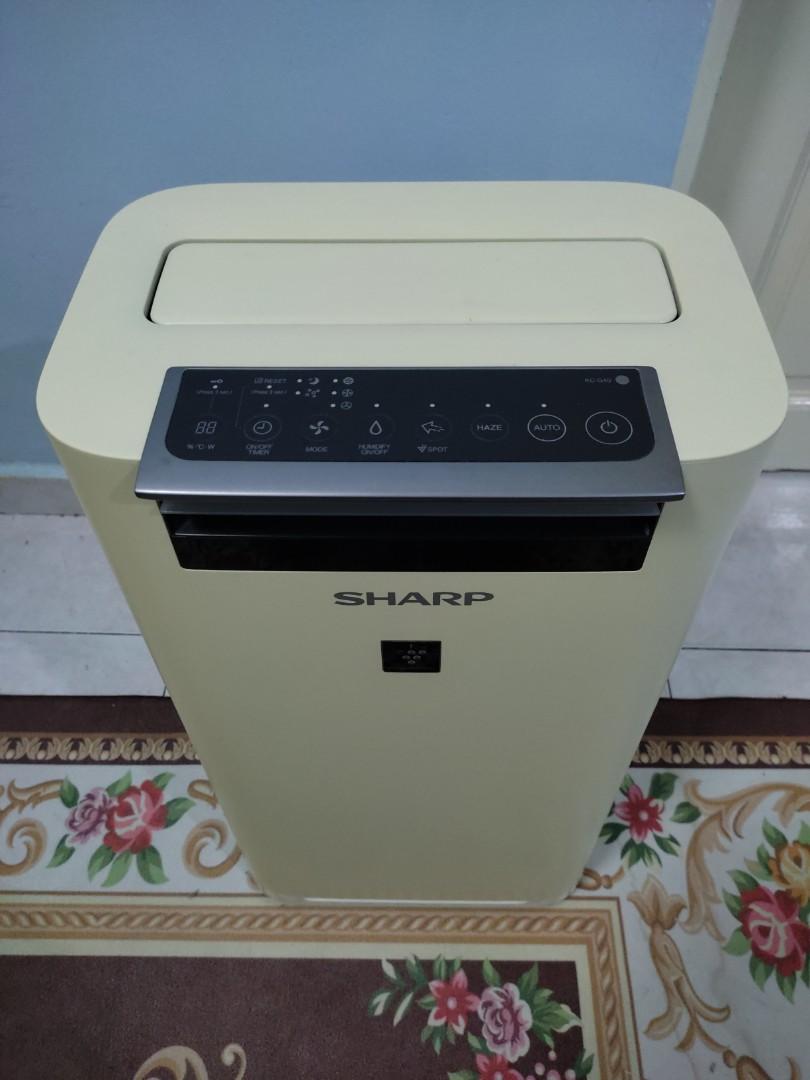SHARP Air Purifier with Humidifier Function, MODEL KCG40LW, TV & Home