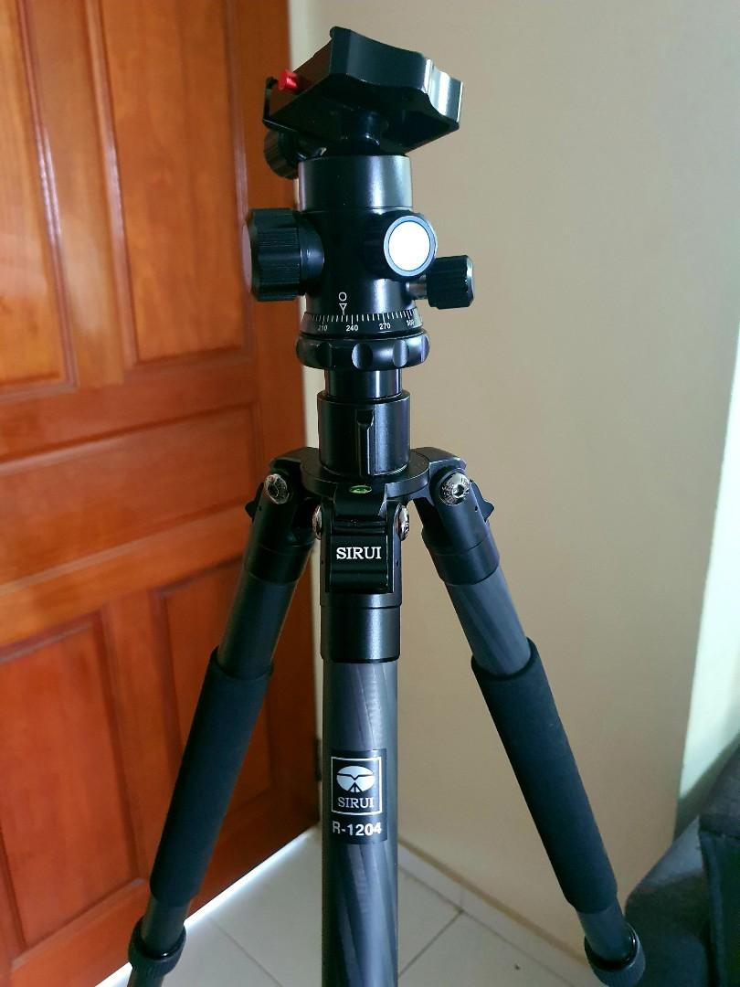 Sirui R1204 Carbon Fiber Heavy Duty Tripod, Photography, Photography