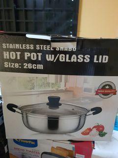 Stainless steel hot pot