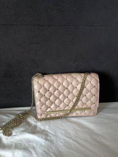 Pink studs bag