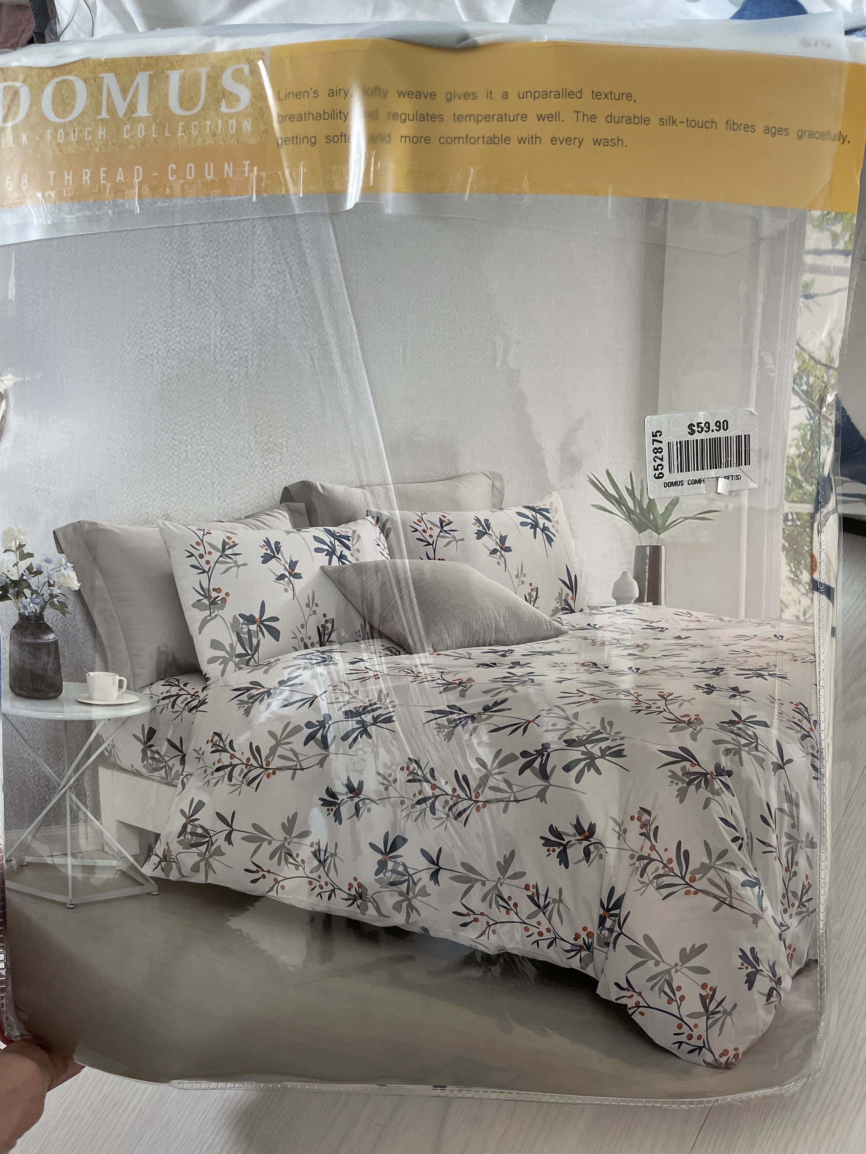 Super Single Comforter Set, Furniture & Home Living, Bedding & Towels on Carousell