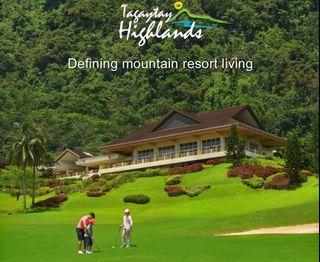 Tagaytay Highlands with golf share 433sqm lot at Midlands for sale resale by owner