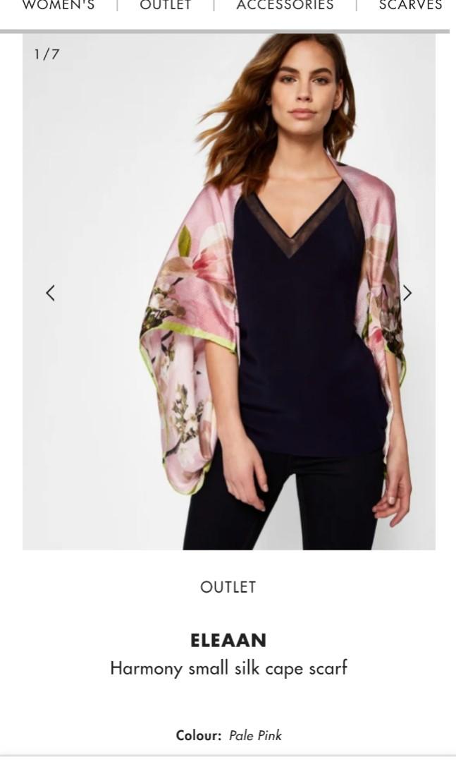 Ted baker 2025 silk cape scarf