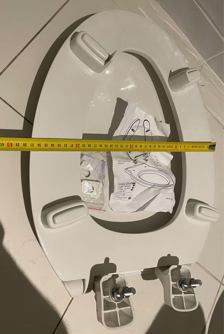 Toilet Seat Raised by 4cm, Furniture & Home Living, Bathroom & Kitchen