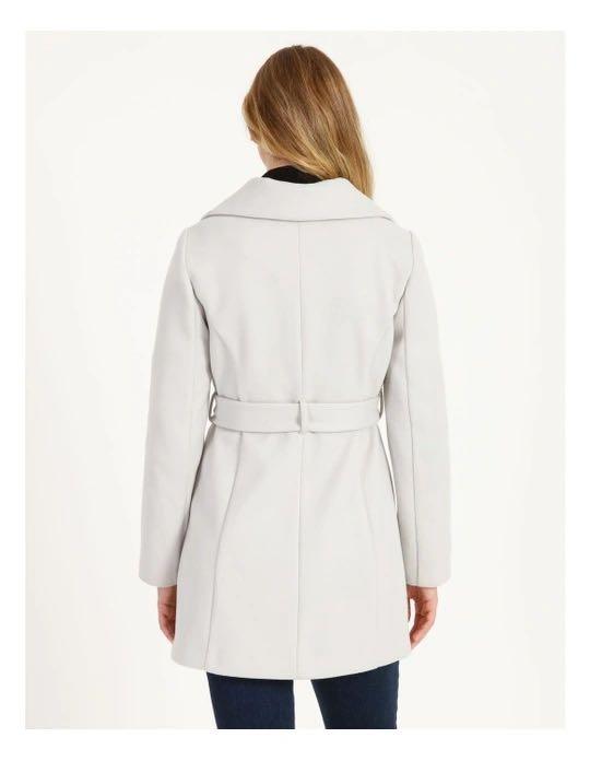 White petite hotsell coat