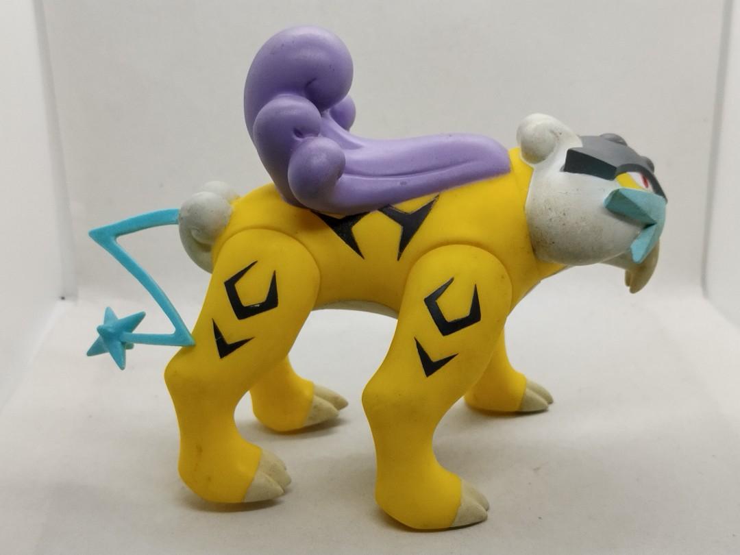 Pokemon RAIKOU sofubi figure 6.5 inches TOMY Nintendo JAPAN IMPORT 1