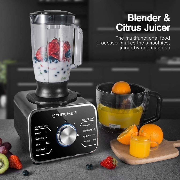 Topchef Food Processor 1100W 11 in 1 Multifunctional Food Processor