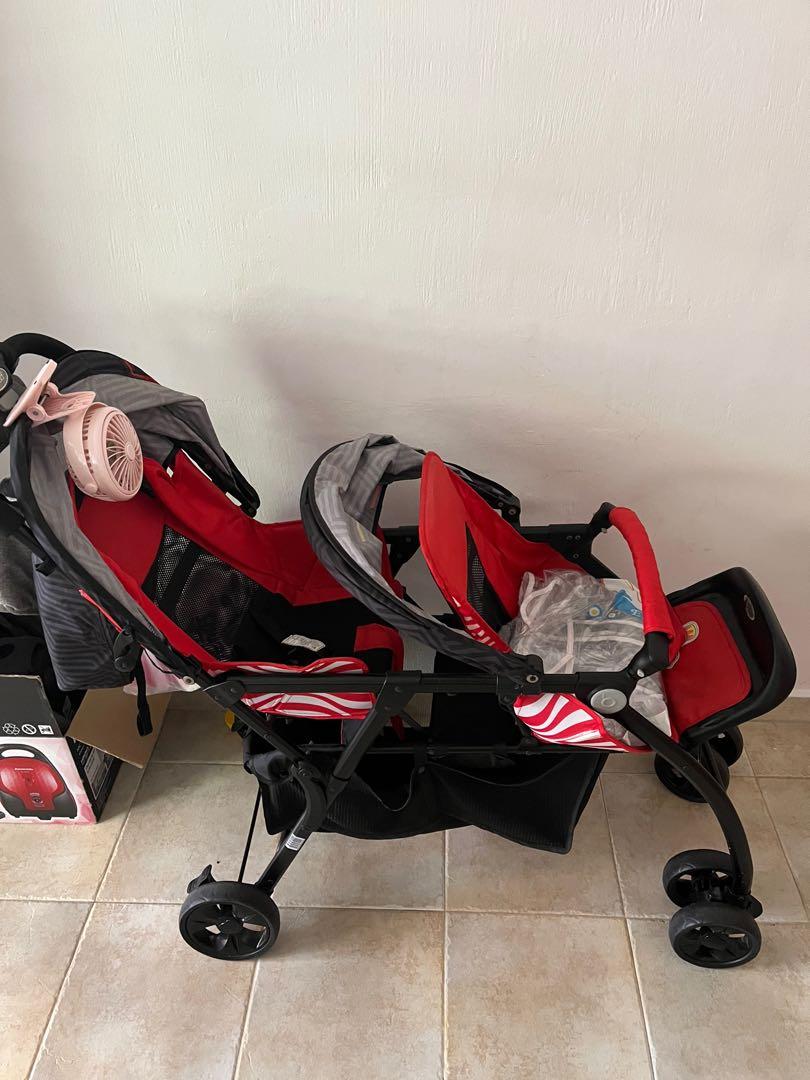 used twin stroller