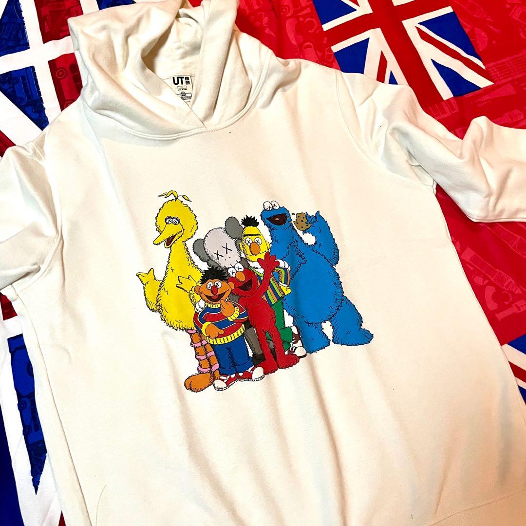 Sesame street x kaws hoodie top