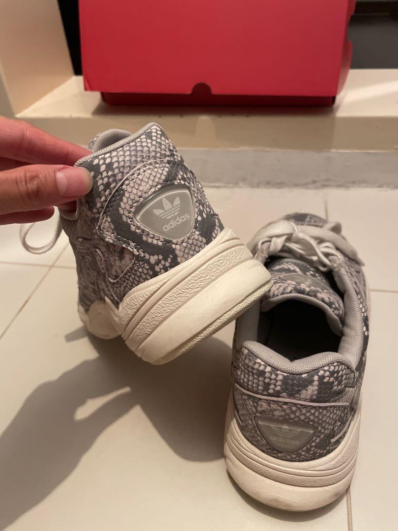 US8 Adidas Falcon Snakeskin, Women's Fashion, Footwear, Sneakers
