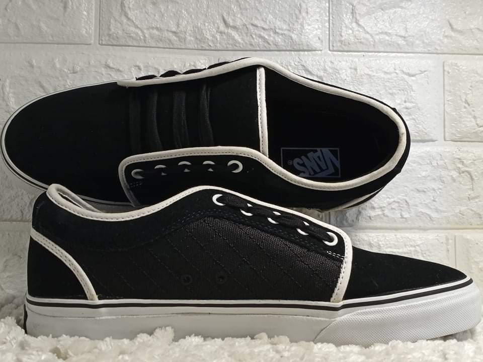 Vans Chukka Low - Christian Pfanner-Black-white worlds#1Skateboard Shoe ...