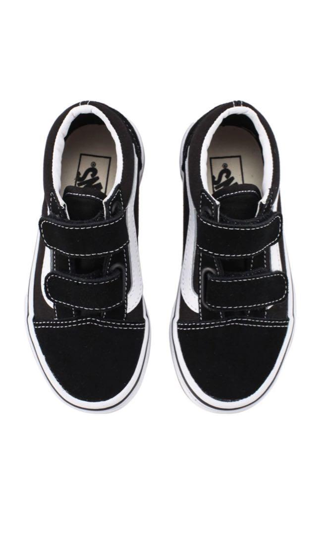 Girls black vans new arrivals size 5