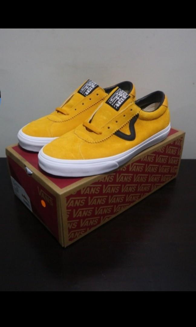 vans sport cadmium yellow original 