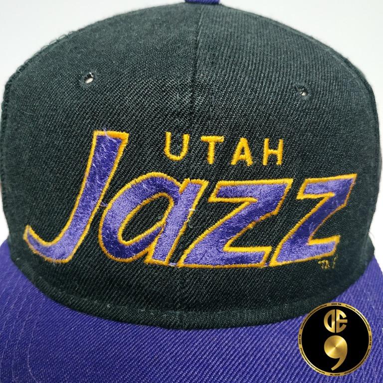 Vintage Utah Jazz Clothing, Jazz Retro Shirts, Vintage Hats