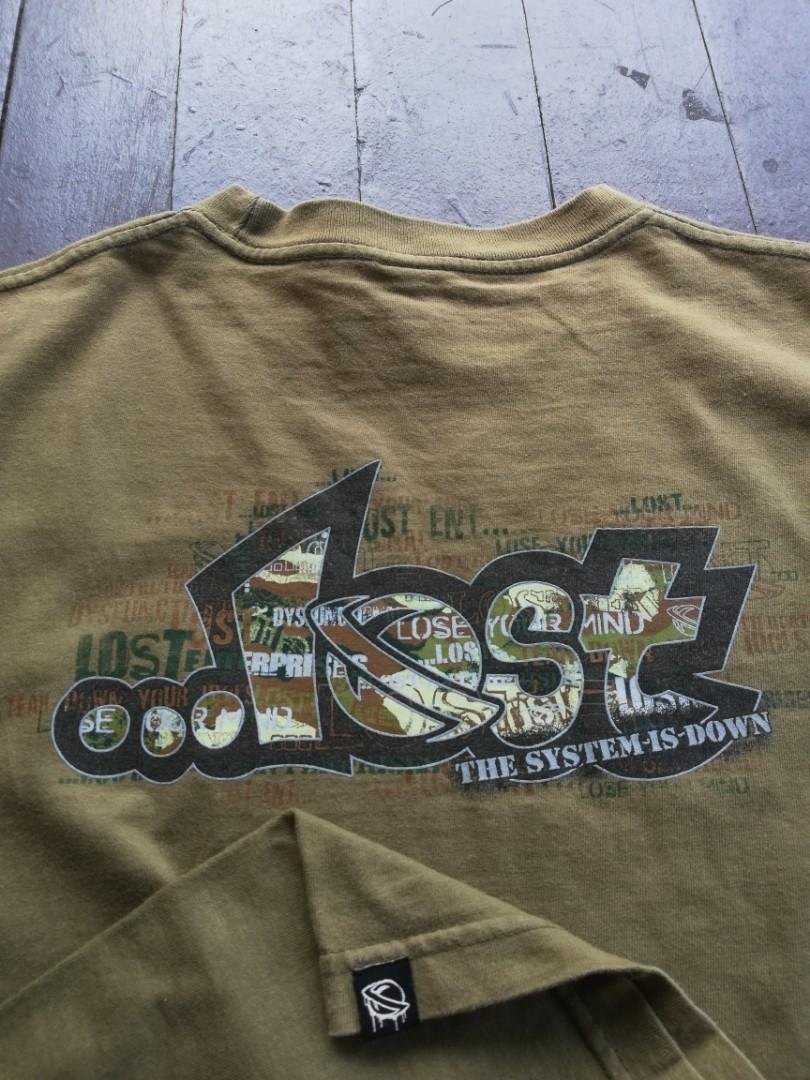 Vintage Y2K lost surfboard, Men's Fashion, Tops & Sets, Tshirts & Polo