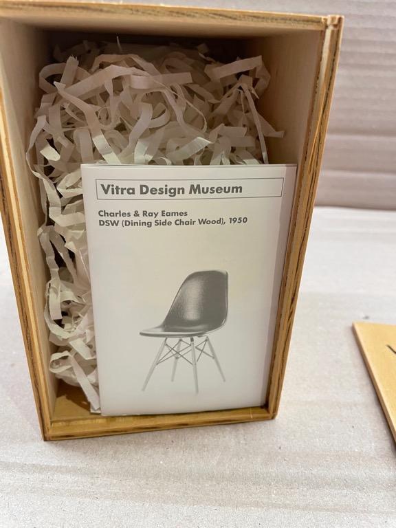 Vitra Miniature DSW Chair by Charles Ray Eames