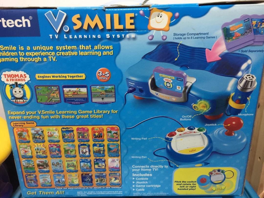 VTech V. Smile Thomas and Friends Engines Working Together