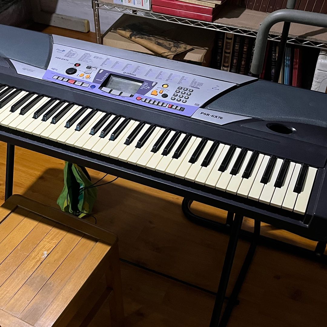 YAMAHA PSR-GX76 電子琴, 興趣及遊戲, 音樂, 樂器在旋轉拍賣