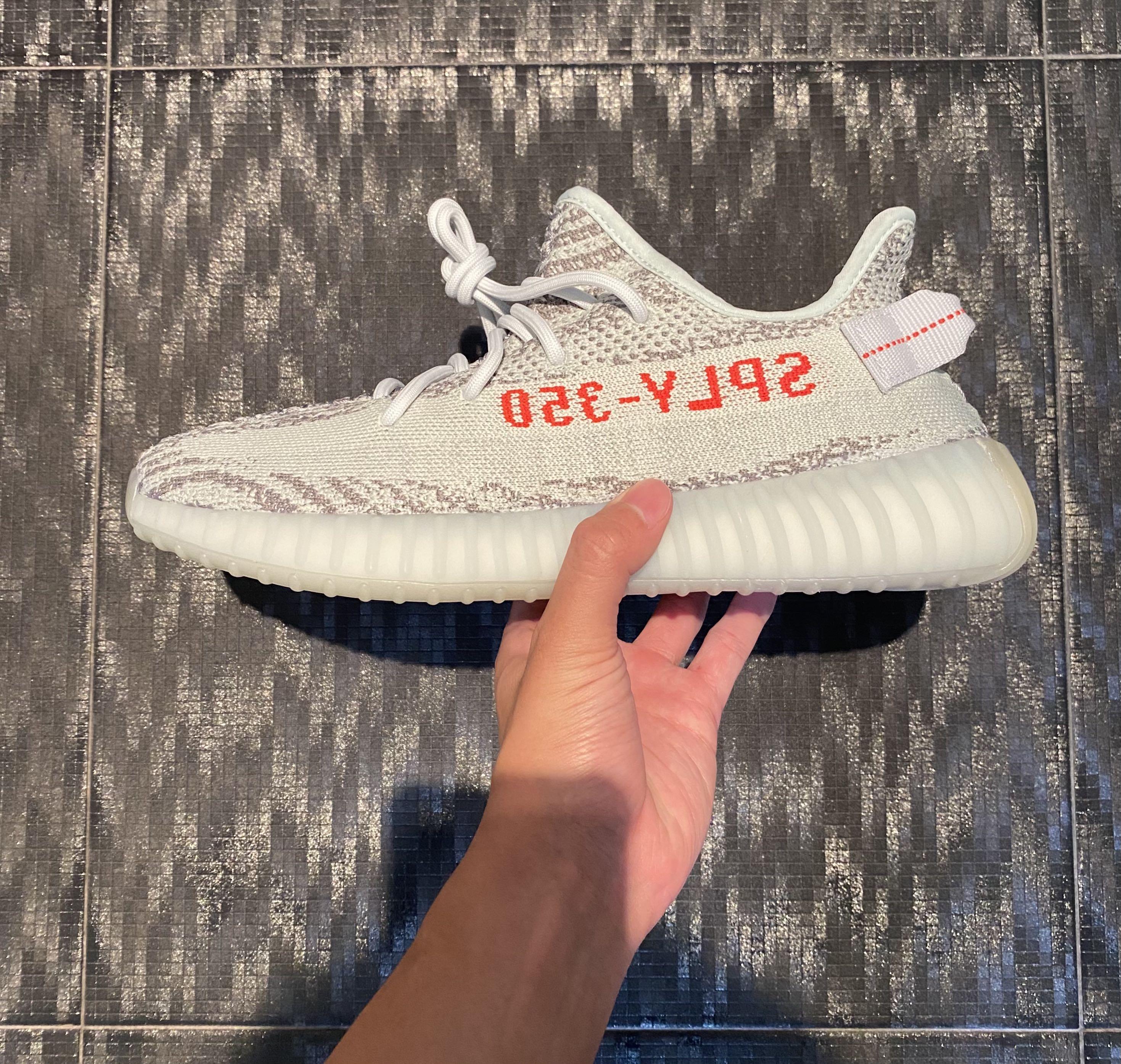 Yeezy boost 350 v2 blue tint Men s Fashion Footwear Sneakers on