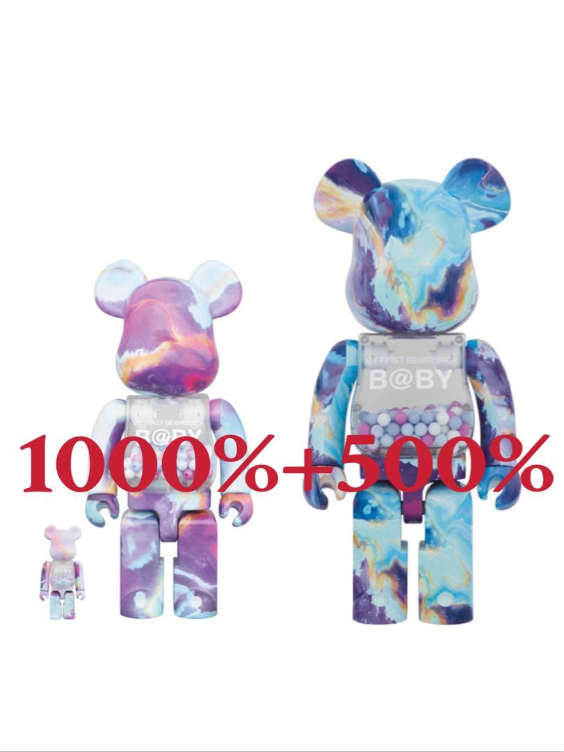 MY FIRST BE@RBRICK B@BY MARBLE 100％ 400％
