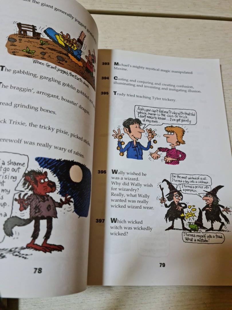 1001 Cool riddles and tongue twister book, Hobbies & Toys, Books