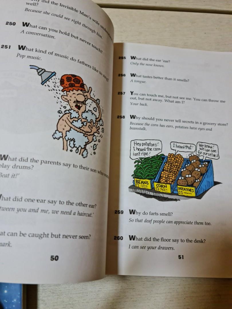 1001 Cool riddles and tongue twister book, Hobbies & Toys, Books