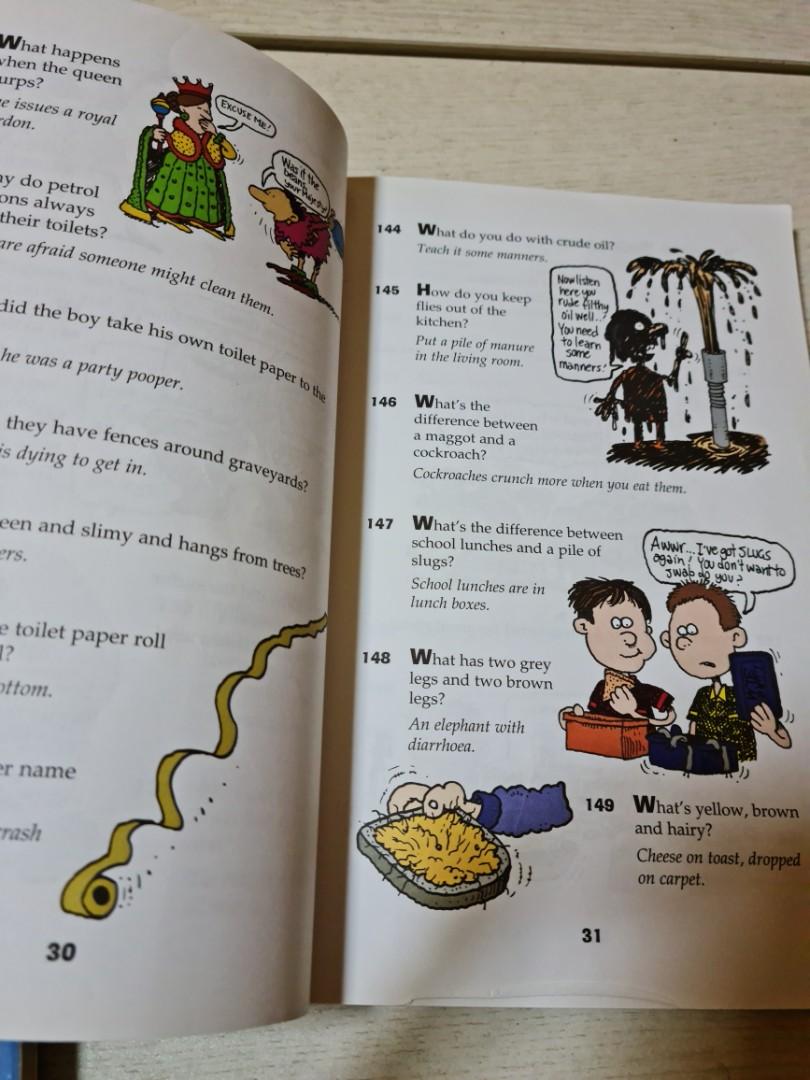 1001 Cool riddles and tongue twister book, Hobbies & Toys, Books