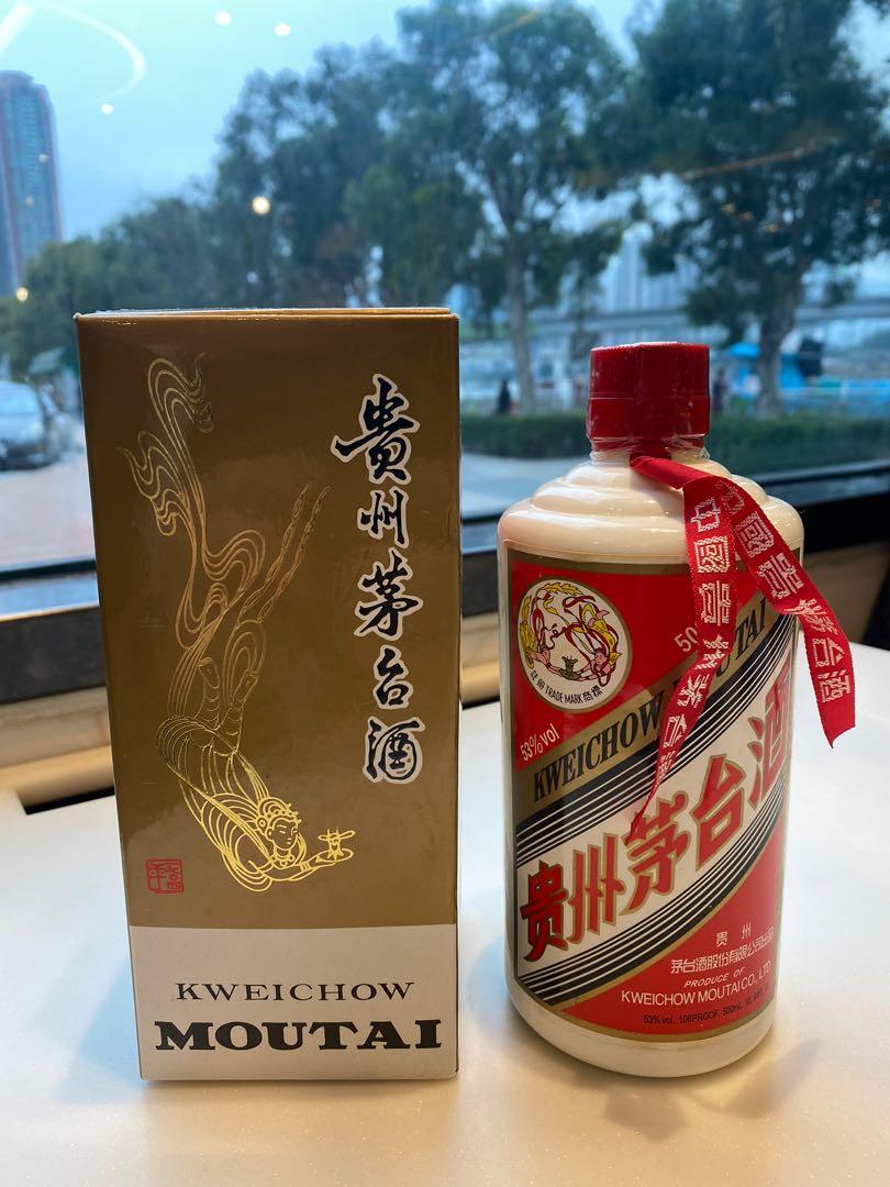 貴州茅台酒 MOUTAI/マオタイ酒 53%/500ｍl 2012年製 未開封