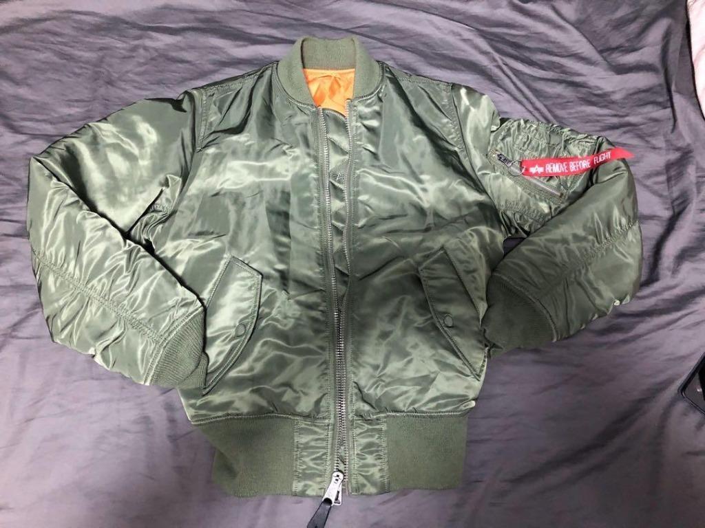 美版alpha industries MA-1 MA1 BOMBER JACKET 軍褸NASA~~ stussy 