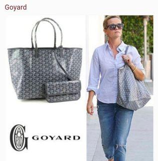 🌸 GOYARD Sac St.Louis Tote Bag in Grey 🌸