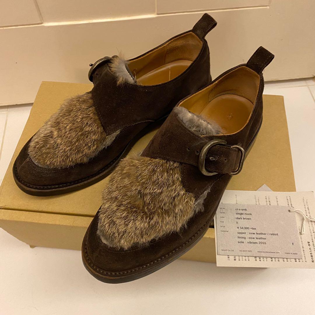 靴 hender scheme single monk エンダースキーマHender Scheme single monk mills