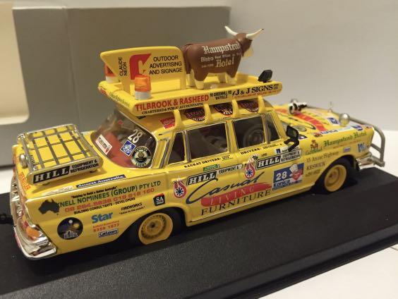 絕版罕有germany 德國 特注ixo 1 43 Mercedes Benz 2 Sb W111 Bush Bash 澳洲慈善車australia Charity Rally Car 越野車w123 500sl 600 Se 230 190e Tarmac Benz Gtr Mini Gt Give