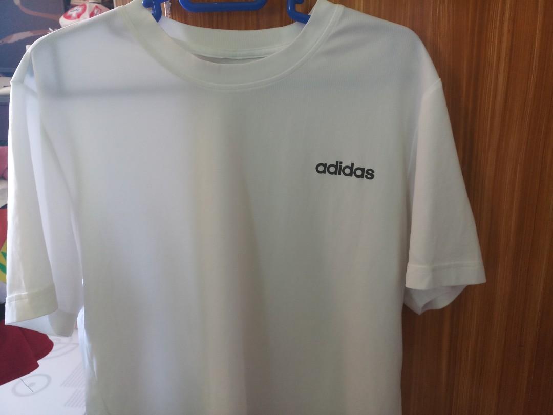 Adidas climalite white t shirt cheap