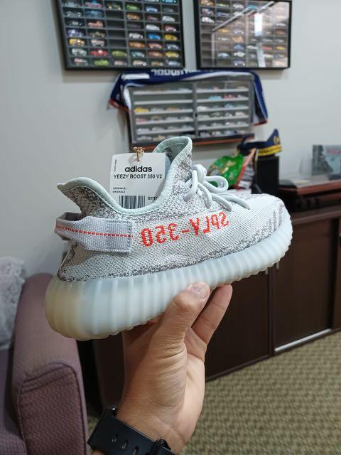 Yeezy 35 shop blue zebra