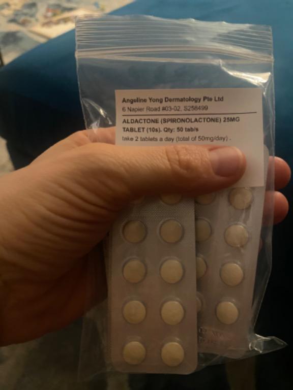 Aldactone ( spironolactone ) 25 mg, Health & Nutrition, Health