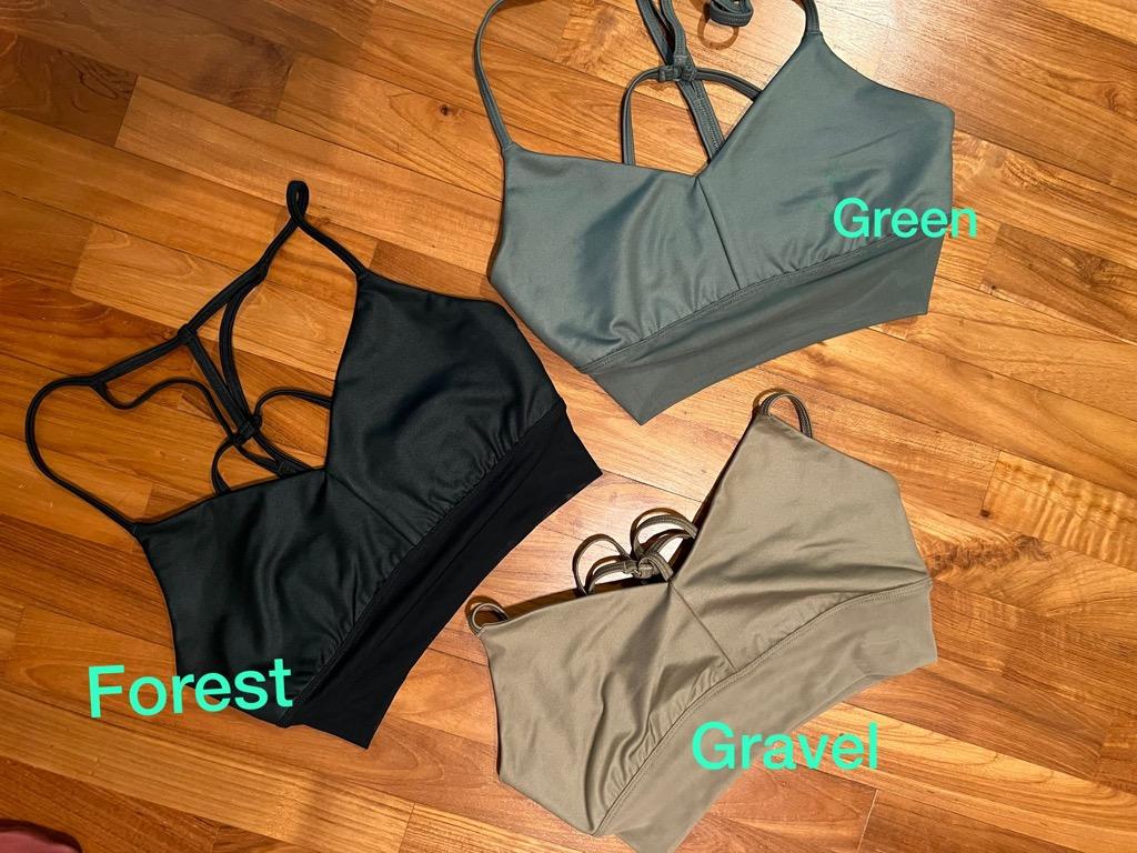 ALO Yoga, Intimates & Sleepwear, New Alo Delight Bralette In Forest Green