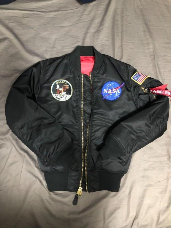 alpha industries APOLLO ma-1 MA1 bomber jacket 軍褸~~~~NASA levis