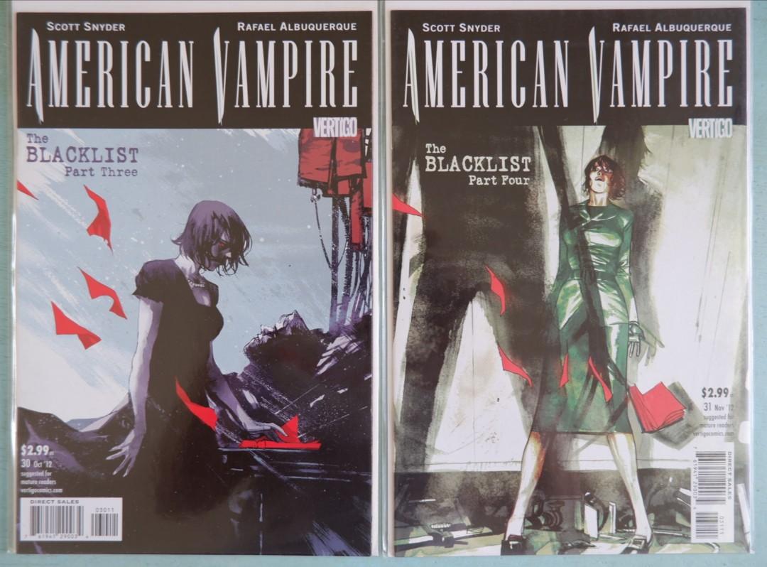 AMERICAN VAMPIRE COMICS (Category: Comics & Manga) located in General Trias. Submitted by joyjoson (Listing ID 1142715555, Image 1). Description: Take All 16 pcs.