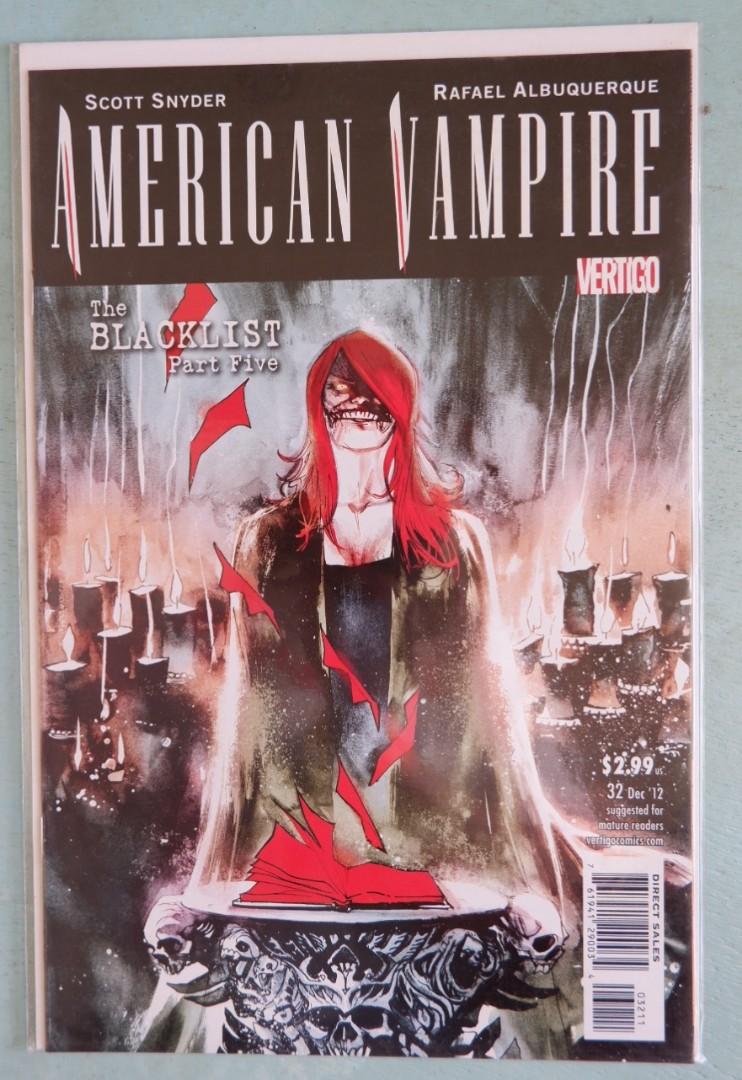 AMERICAN VAMPIRE COMICS (Category: Comics & Manga) located in General Trias. Submitted by joyjoson (Listing ID 1142715555, Image 3). Description: Take All 16 pcs.