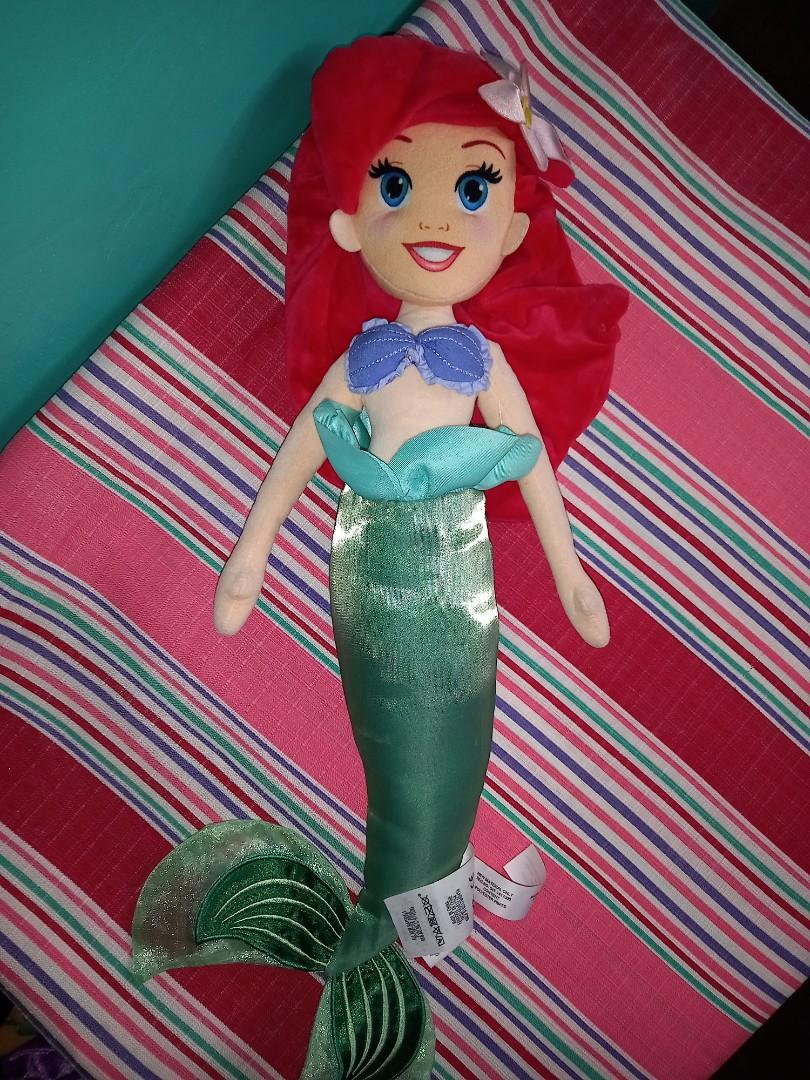 Ariel The Little Mermaid Disney Store Plush Stuffed Doll Hobbies Toys Toys Games On Carousell