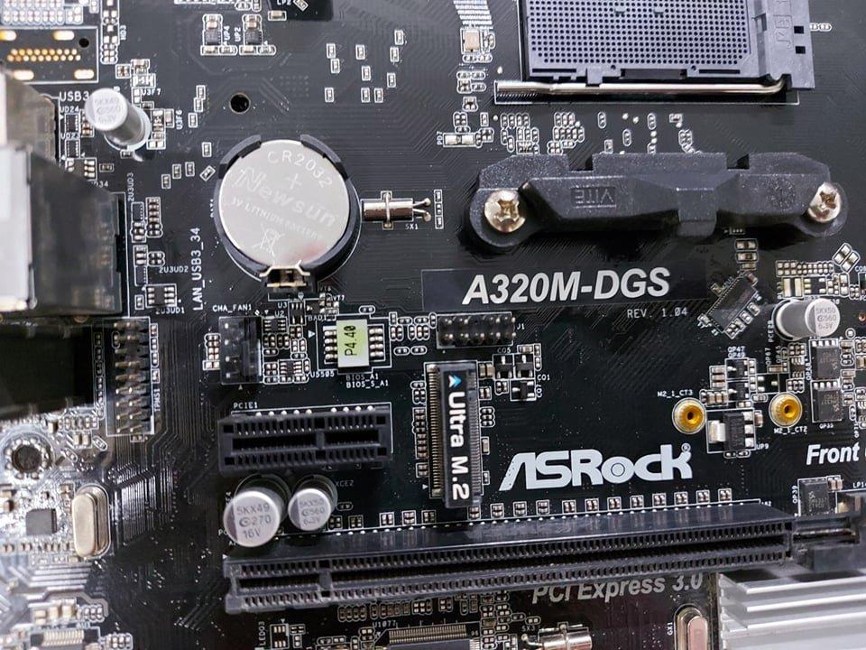 ASROCK A320M DGS AM4 Computers Tech Desktops on Carousell