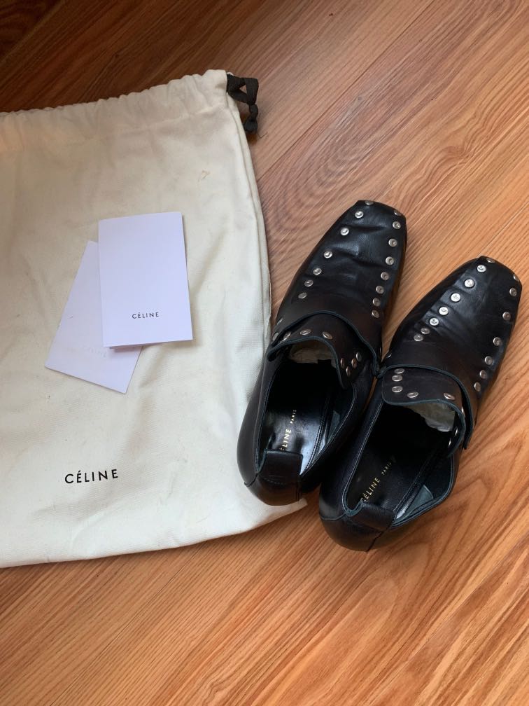Celine studded loafers shop